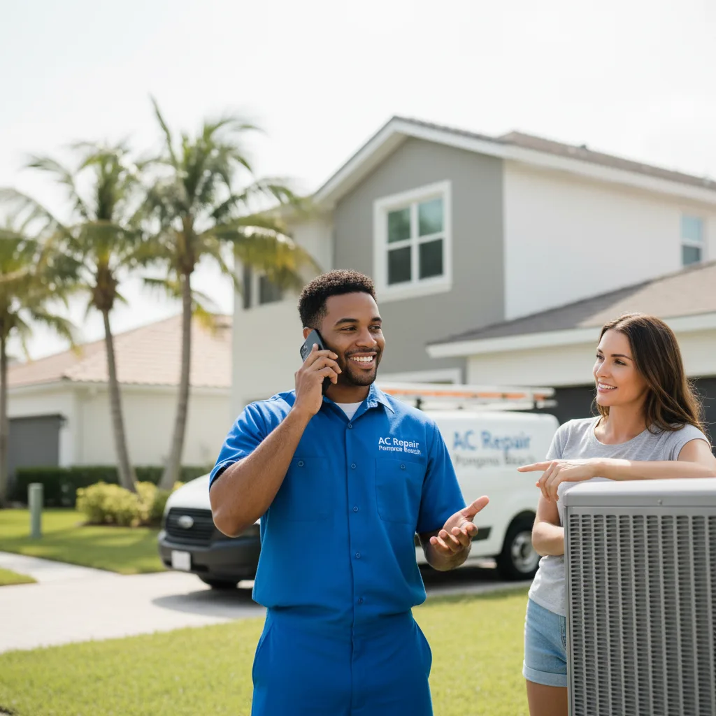 AC Repair Pompano Beach customer support in Nicholls